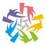 全日本パルクール連盟ロゴ（文字無し、カラー）